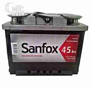 Аккумуляторы Акумулятор Sanfox 6СТ-45Ah Аз 360A   207x175x175
